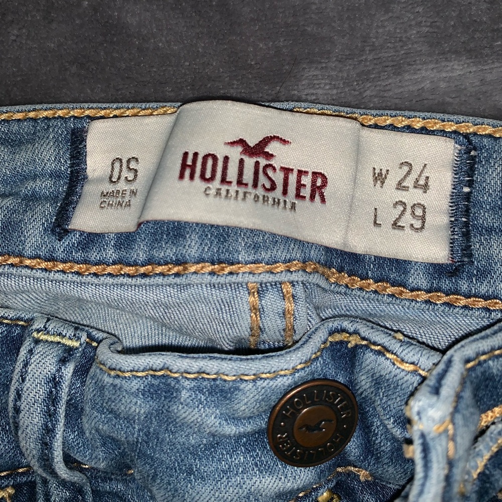 Ripped Hollister jeans